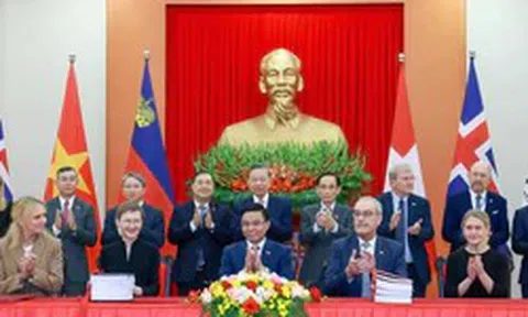 Việt Nam - EFTA chính thức ký Hiệp định thương mại tự do