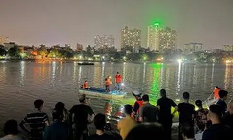 Cảnh báo từ vụ 2 người đuối nước khi câu cá trên hồ Định Công