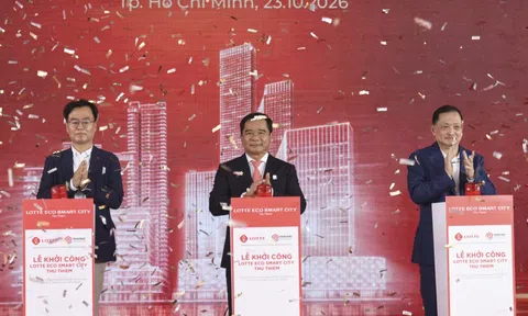 'Siêu' dự án Lotte Eco Smart City Thu Thiem 1,4 tỷ USD khởi công