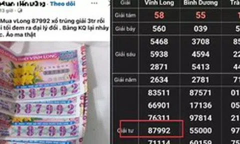 Sự cố hi hữu khiến khách trúng xổ số... hụt