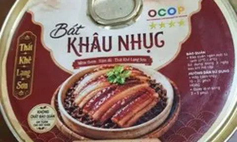 Tin mới vụ mua đặc sản khâu nhục Lạng Sơn trên mạng, nhận về cục xương chân giò