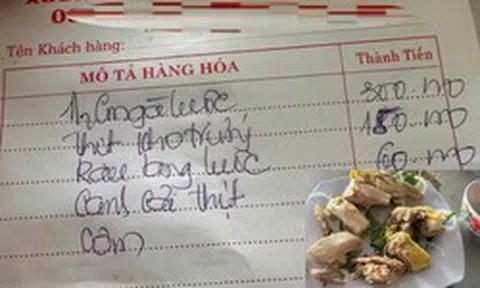 Phát hiện vi phạm trong vụ tài xế tố quán cơm bình dân "chặt chém" khách với bữa ăn 640.000 đồng