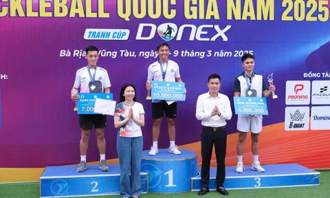 CLB PICKLEBALL D-JOY XUẤT SẮC VÀO CHUNG KẾT 9/10 NỘI DUNG TẠI GIẢI VÔ ĐỊCH PICKLEBALL QUỐC GIA 2025