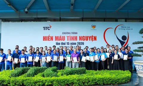 15 năm chương trình hiến máu tình nguyện “Niềm vui từ lòng nhân ái”